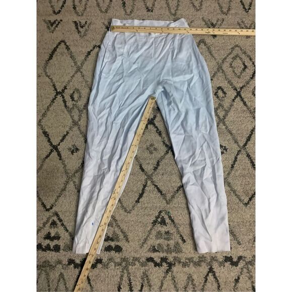 Good Condition beautiful MOSHIANO light blue women Pants Size 3 Good Condition m - Picture 7 of 8